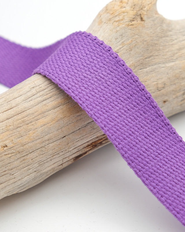 Sangle Coton 40MM Lilas - Maison Klem